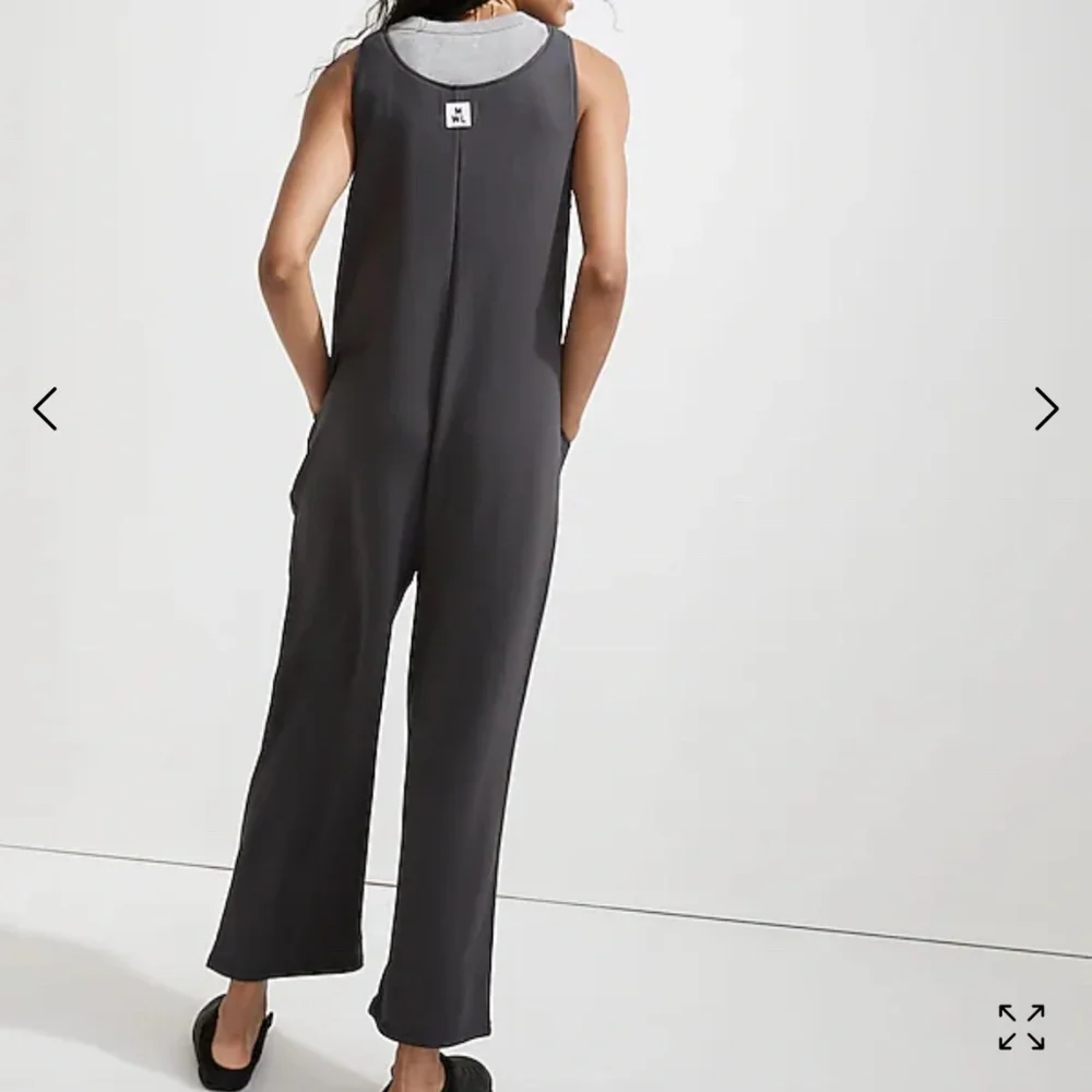 B 14 MADEWELL Superbrushed Pull-On Jumpsuit - Picture 2 of 7